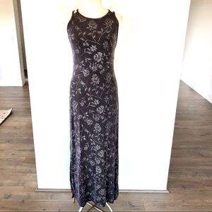 Vintage  90’s Purple Gray silver Sparkle Dress